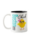 Boston MA Chick mugs