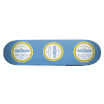 Boston, Massachussetts Custom Skateboard