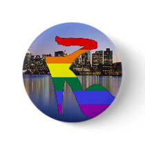 Boston Pride Pinback Button