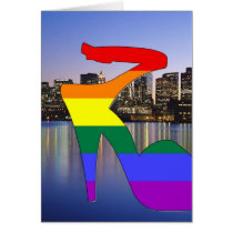 Boston Pride Greeting Card