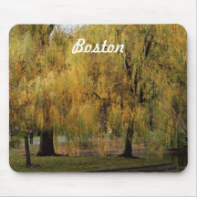 Boston Public Garden Mouse Pads