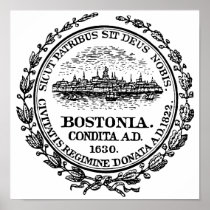Boston Seal Poster