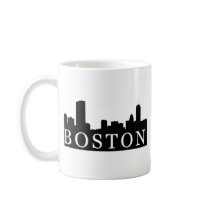 Boston Skyline Coffee Mugs