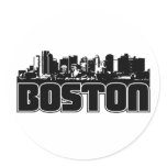 Boston Skyline stickers