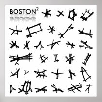 Boston Squared Poster