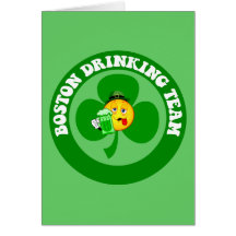 Boston St Patrick's Day Cards