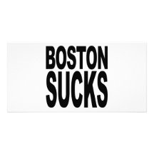 Boston Sucks Photo Card Template