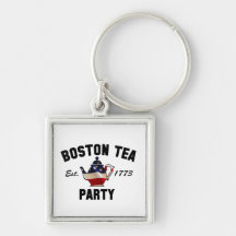 Boston Tea Party - Est. 1773 Keychain