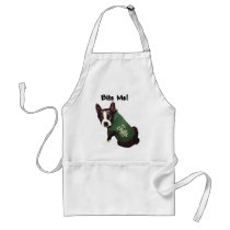 Boston Terrier:  Bite Me! Apron