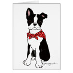 BOSTON TERRIER GREETING CARDS