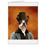 Boston Terrier  Card Nobility Dogs Gift