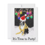 Boston Terrier Christmas Invite