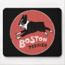 Boston Terrier Cool Retro Style Mousepad