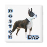 Boston Terrier Dad 4 - Magnet