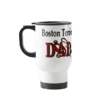 Boston Terrier Dad Gifts Coffee Mug