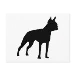 Boston Terrier Dog Gifts (black) Postcard