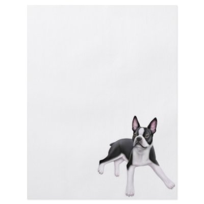 Boston Terrier Flyer by twopurringcats
