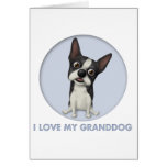Boston Terrier Granddog Card