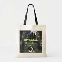 Boston Terrier Halloween Bag