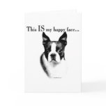 Boston Terrier Happy Face