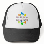 BOSTON TERRIER TRUCKER HAT