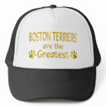 Boston Terrier Trucker Hats