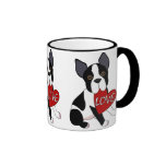 Boston Terrier Love Coffee Mug