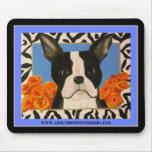 Boston Terrier Love Mousepad