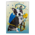 Boston Terrier Momma's Lil Angel Cards