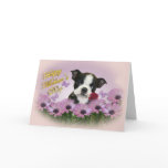 Boston Terrier Mother's Day Card