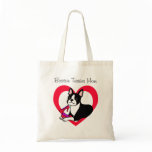 Boston Terrier Mum & High Heels Cartoon Bags