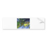 Boston Terrier nighttime car ride Bumper Sticker