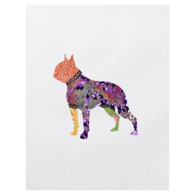 Boston Terrier Patchwork Pet Flyer by jaisjewels