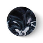 Boston Terrier Puppies buttons