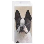 Boston  Terrier Rack Card Design