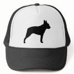 Boston Terrier Silhouette hats