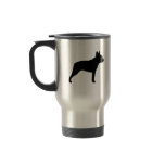 Boston Terrier Silhouette Coffee Mug