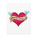 Boston Terrier Tattoo Heart