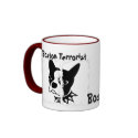 Boston Terrierist Dirty 3 Box Ringer Mug