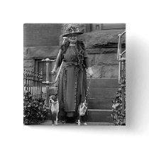 Boston Terriers & 1920s Fashion Buttons