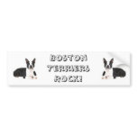Boston Terriers Rock Bumper Sticker