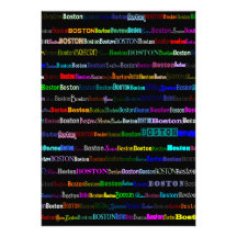 Boston Text Design I Invitation