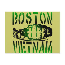 Boston Vietnam Postcard