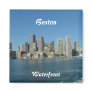 Boston Waterfront Refrigerator Magnet