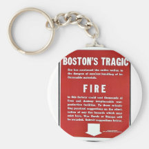 Boston's Tragic Fire Keychains