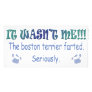 BostonTerrier Custom Photo Card