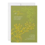 Botanica (Fern Green) Wedding invitations