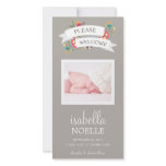 BOTANICAL BABY | BIRTH ANNOUNCEMENT photo cards