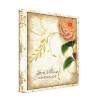 Botanical Camellia Customised Wedding Personalised