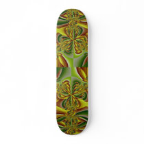 Botanical Fractal Custom Skate Board